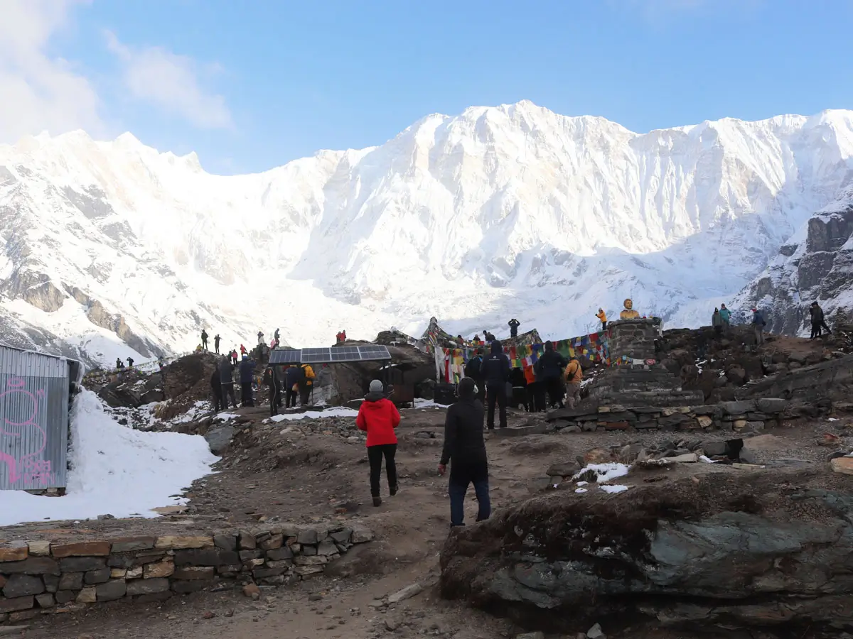 our guest enjoying at Base Camp
