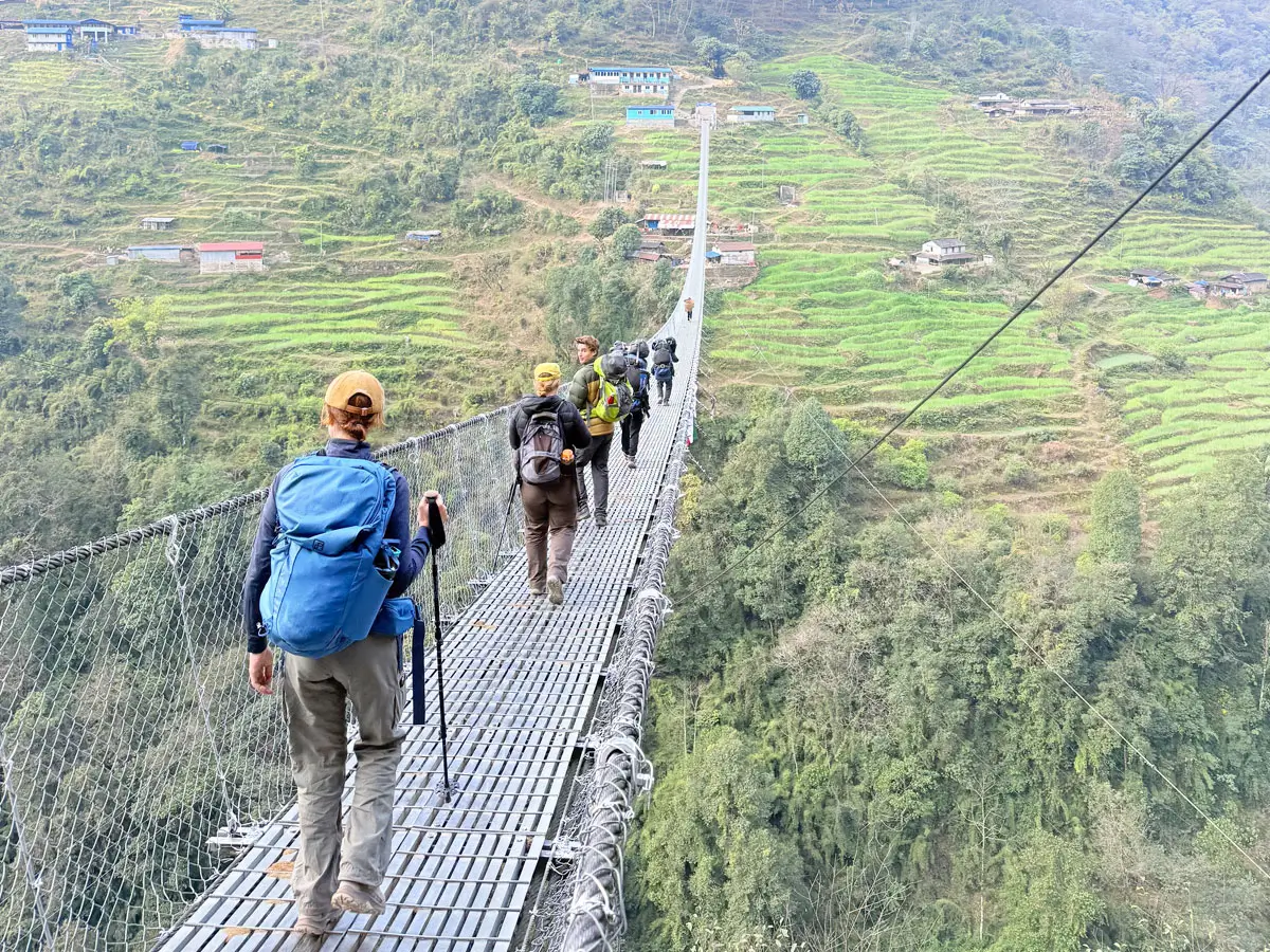Bridge to crosss on ABC Trail