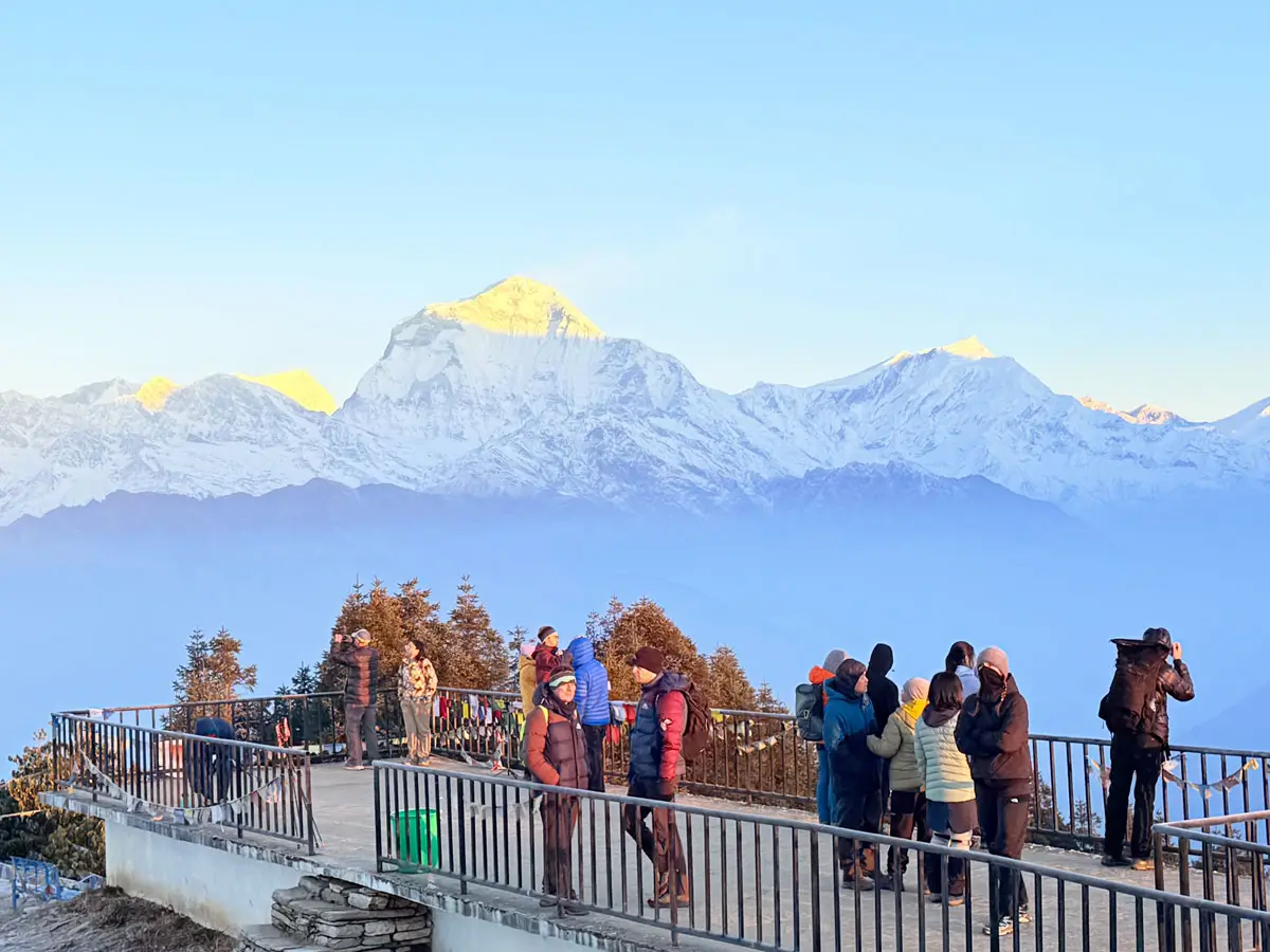 Himalaya view from Poon Hill