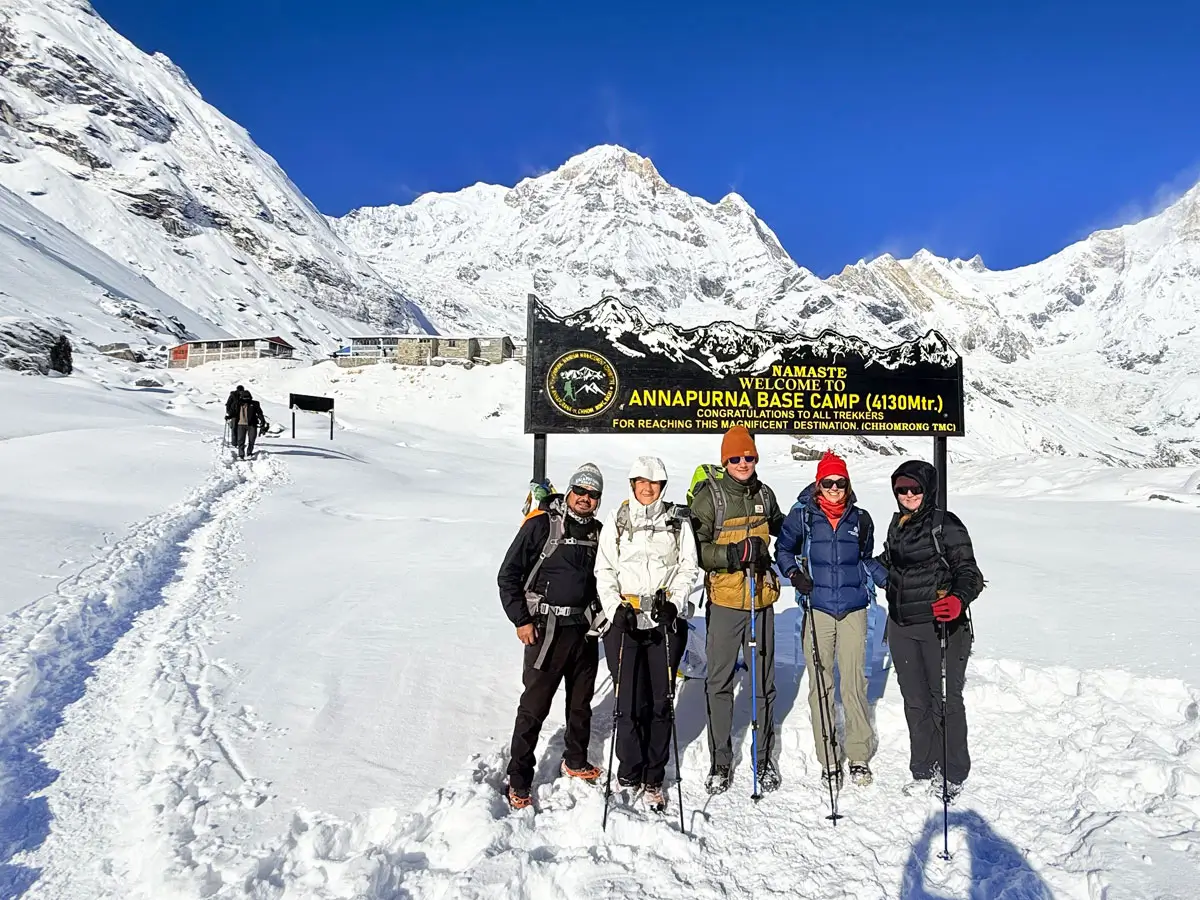 The Annapurna Base Camp