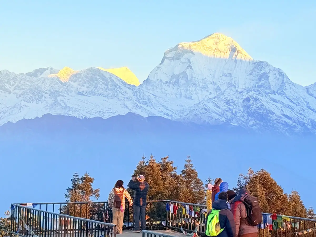 Himalaya view from Poon Hill