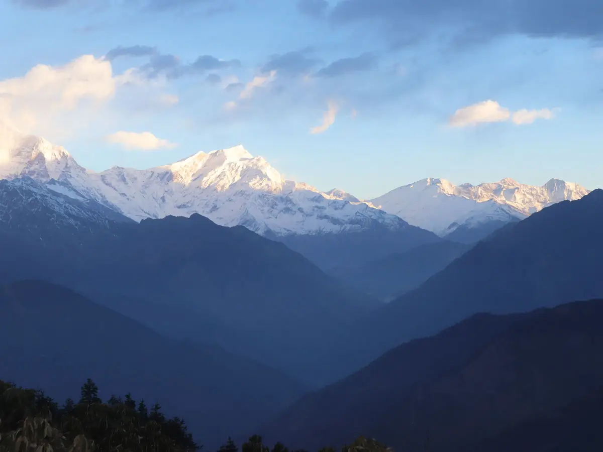 Himalayan View on ABC Trek