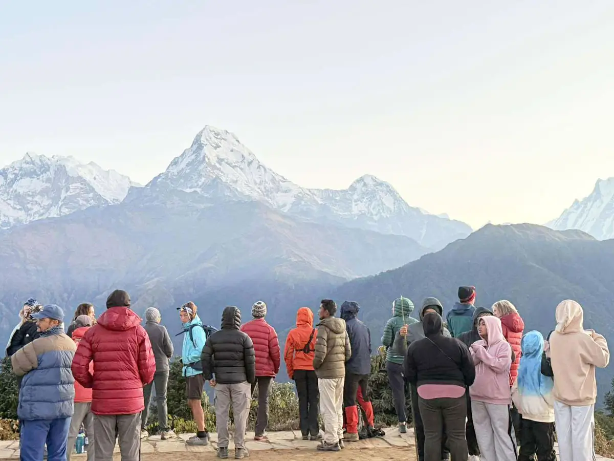 Himalayan View from Poon Hill