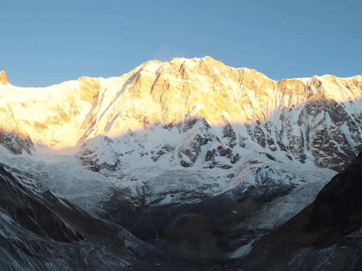 The Annapurna Glacier