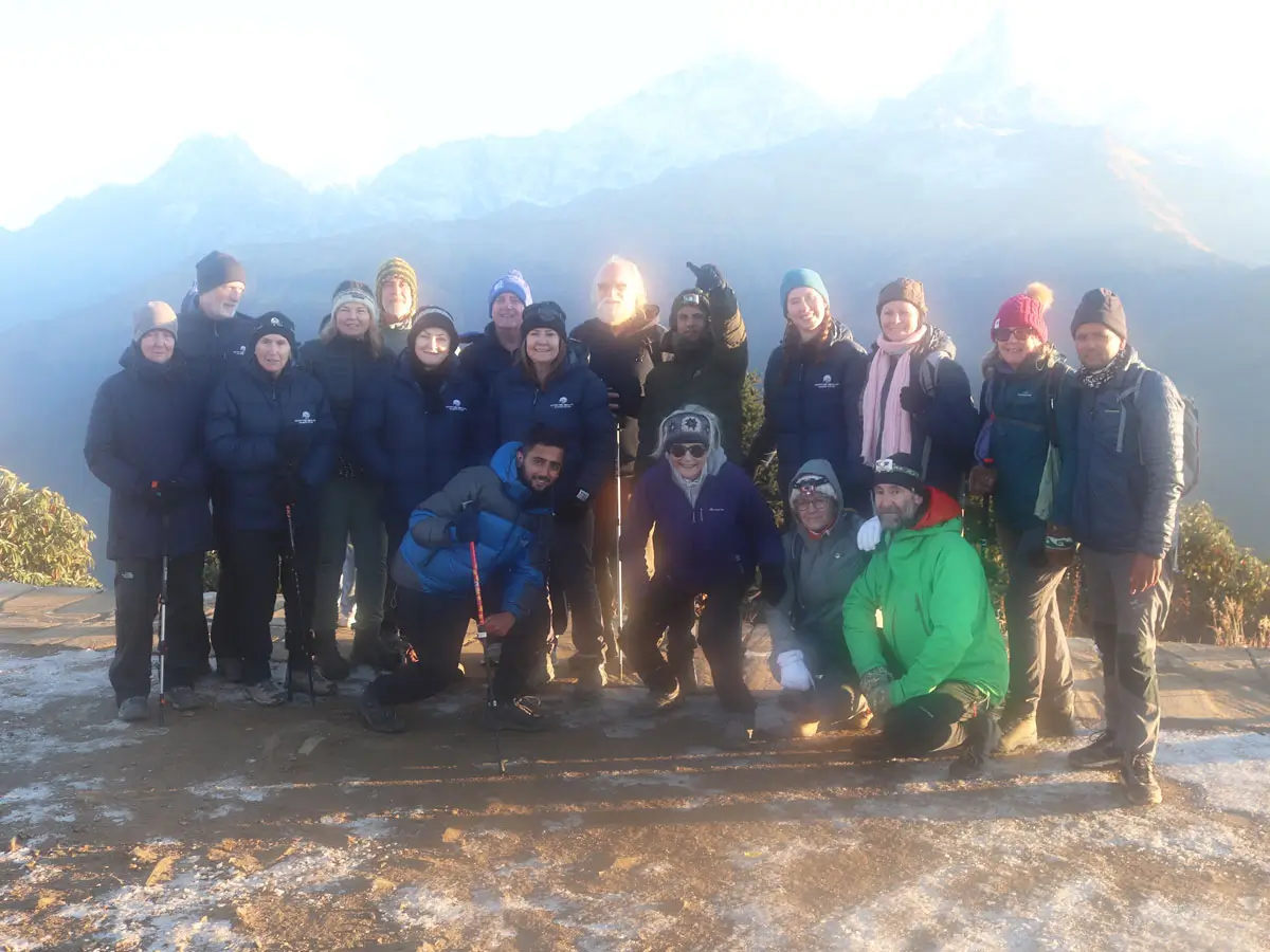 Poon Hill view point!