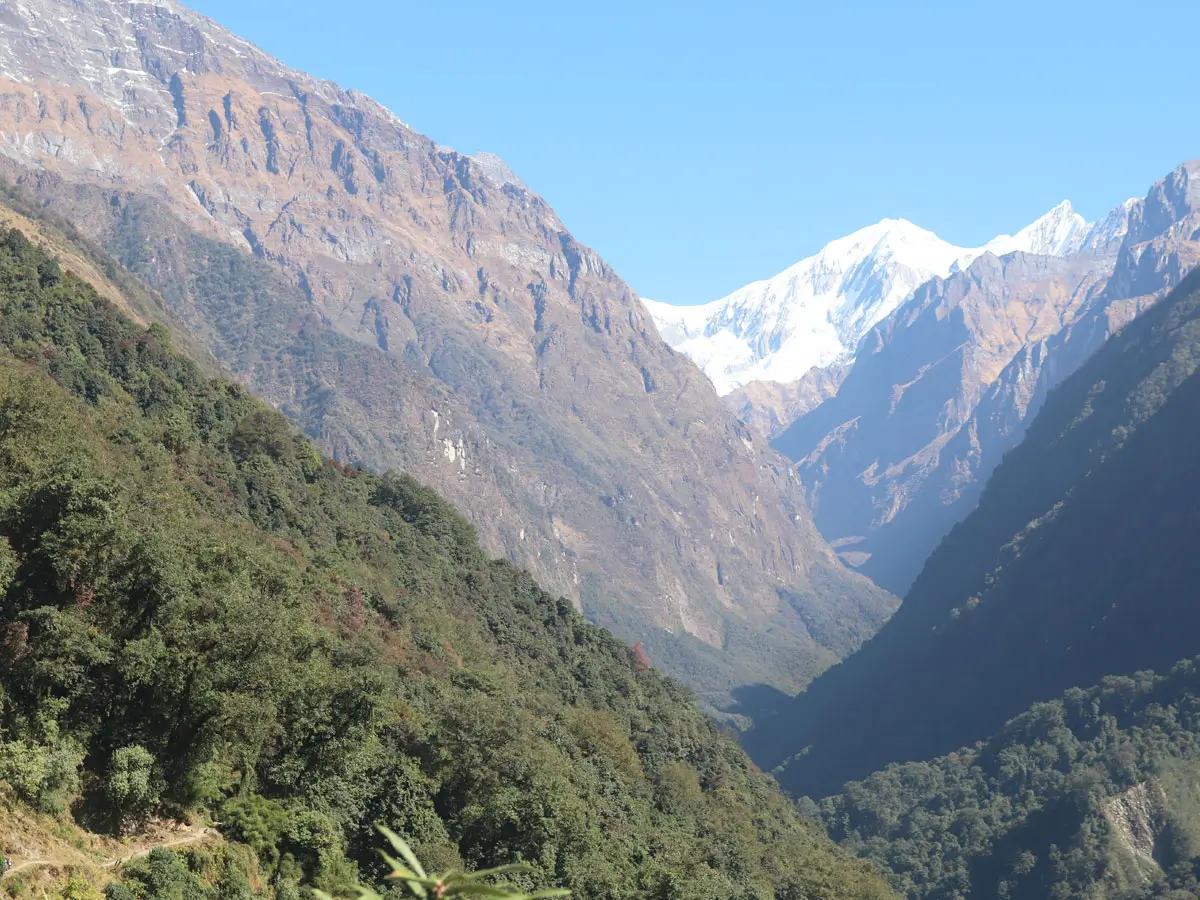 The annapurna Sanctuary valley