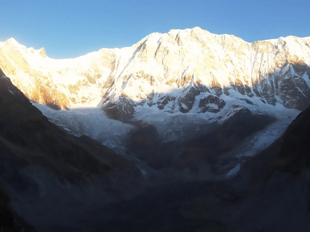 The Annapurna Glacier