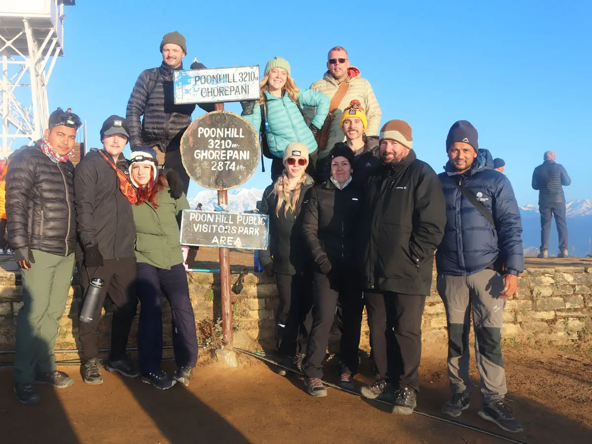 The Poon Hill View Point