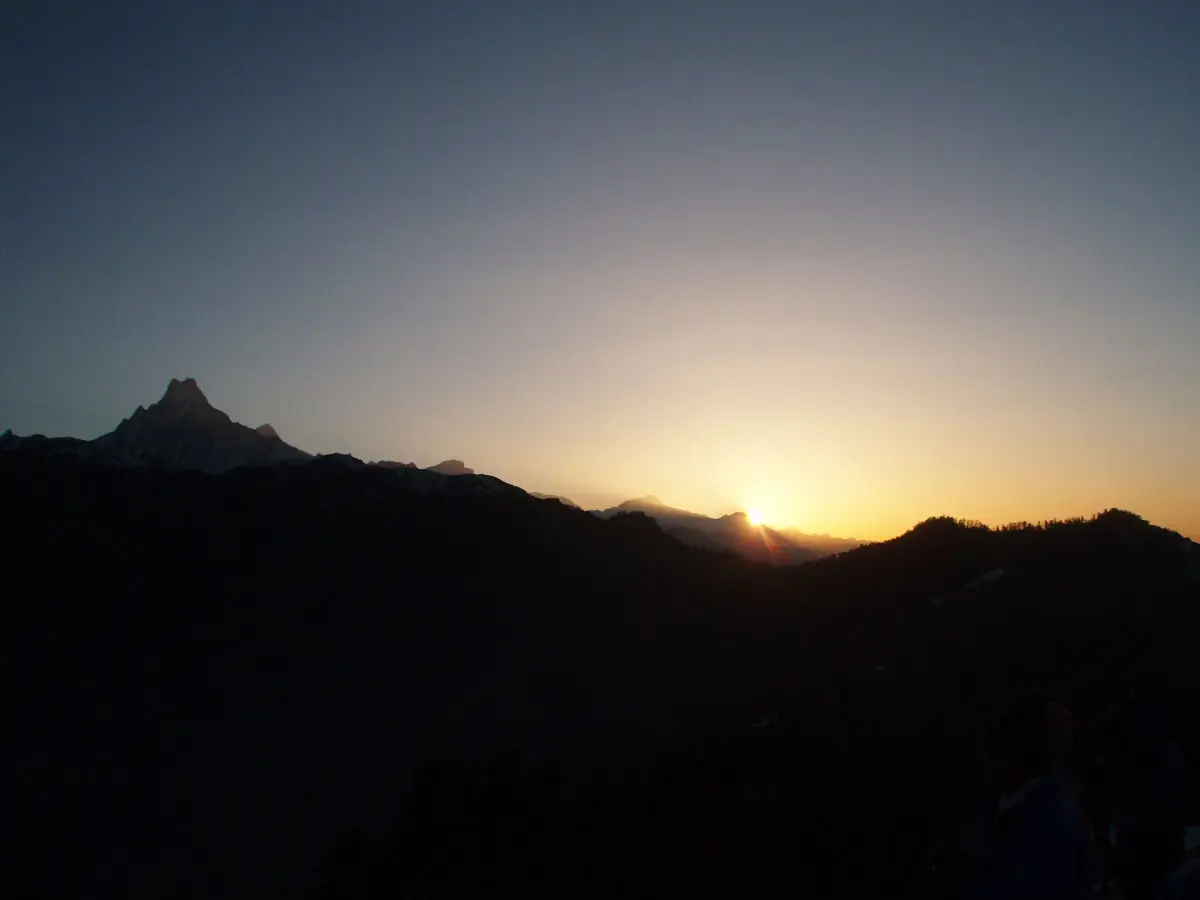 The Sunrise from Poon Hill