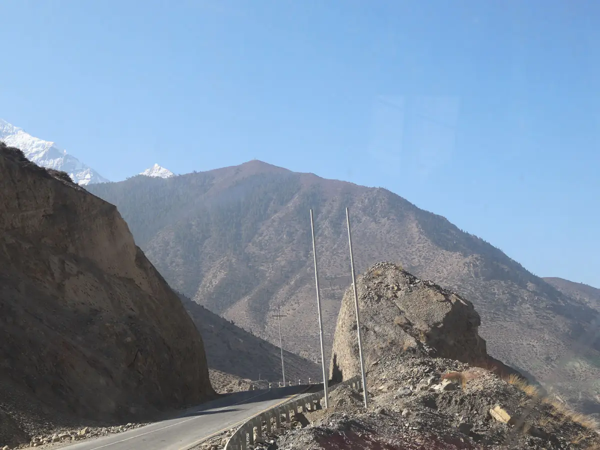 Lower Mustang Landscape - After Thorong La Pass