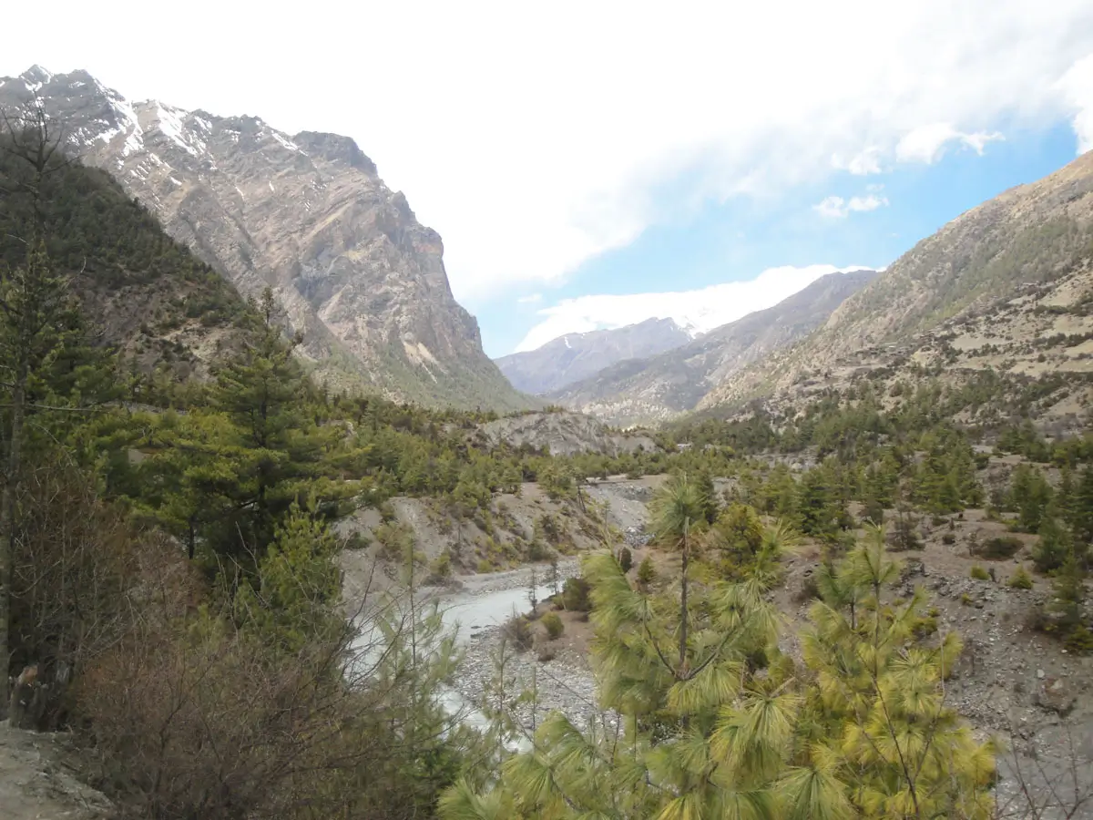 Marshyangdi valley in Annapurna Circuit Trail!