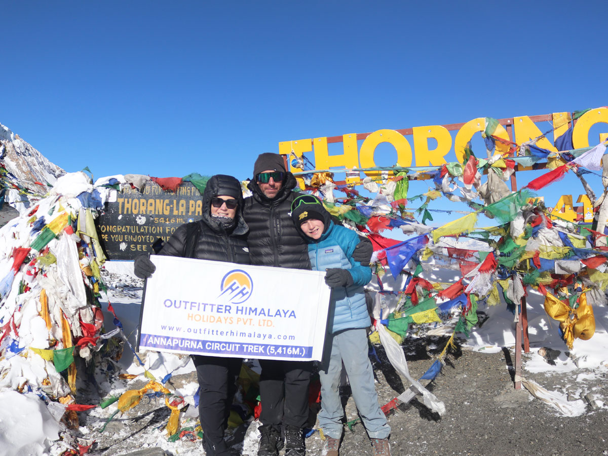 Our Guest at Thorong La in March