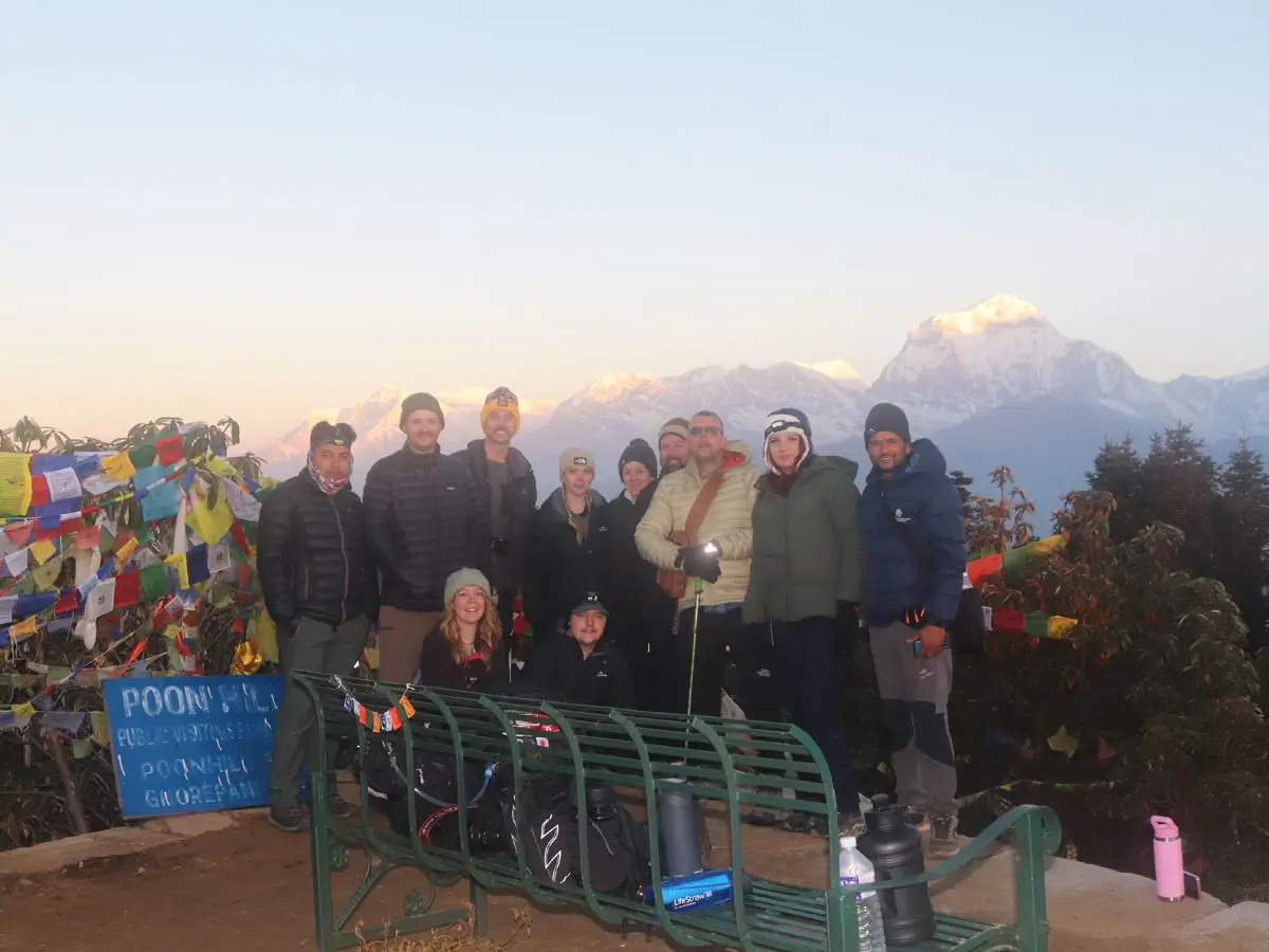 The Poon hill View Point