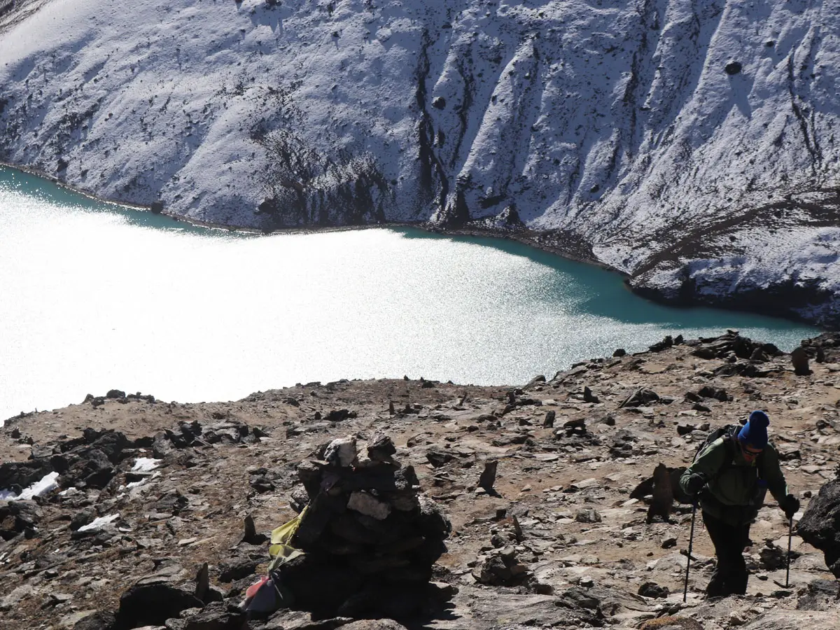 Climbing Gokyo Ri