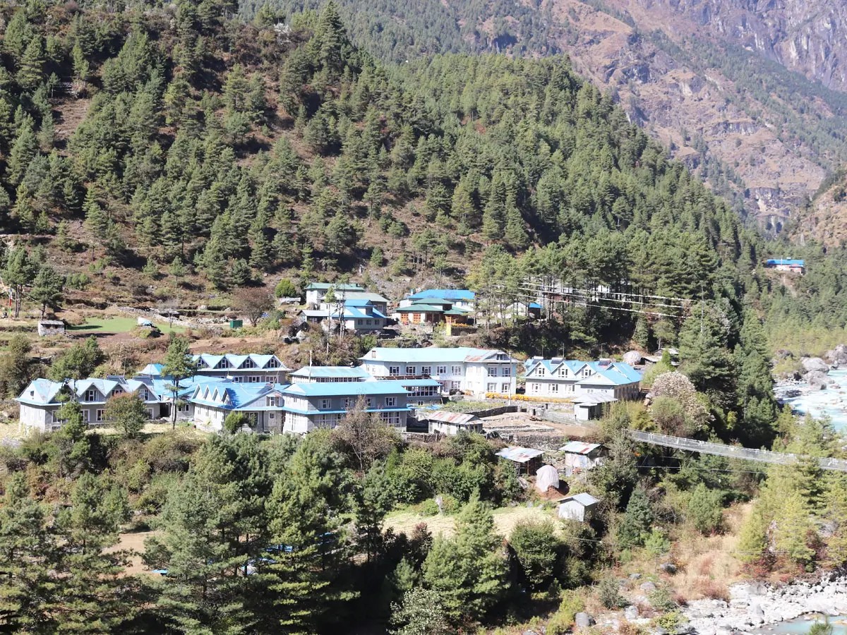 The Phakding village
