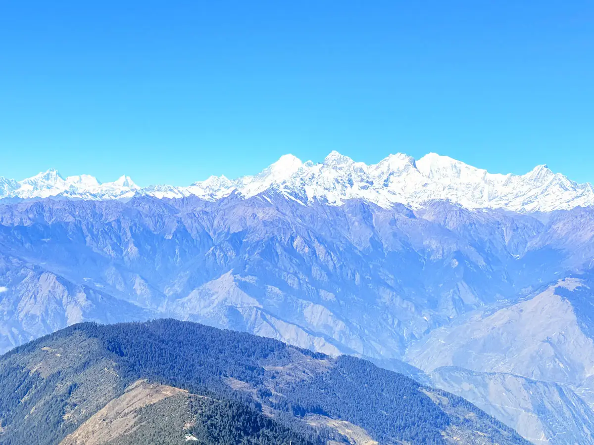 Himalaya View in Langtang Trek