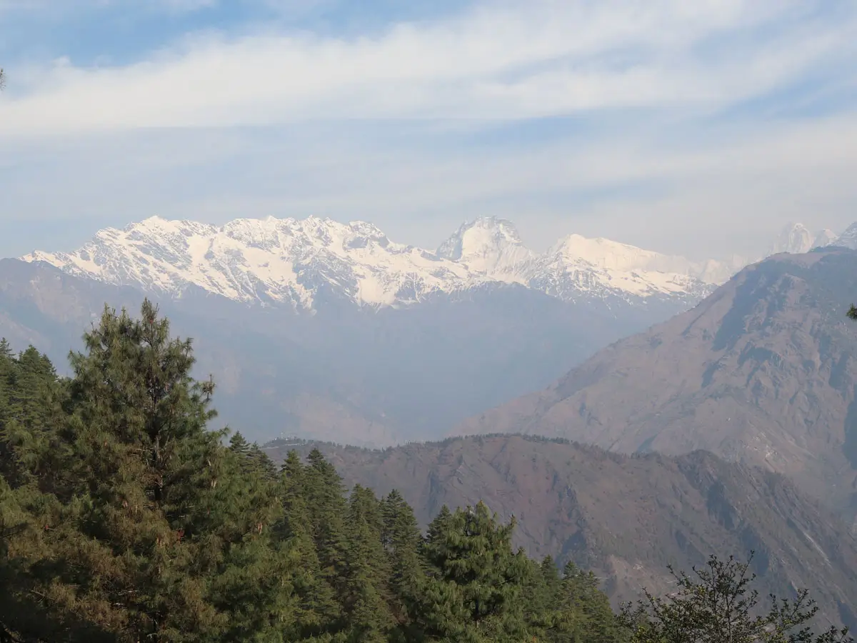 Landscape in Langtang