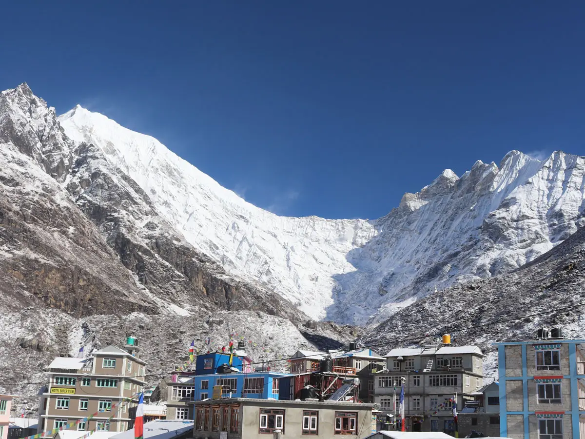 The Langtang Glacier