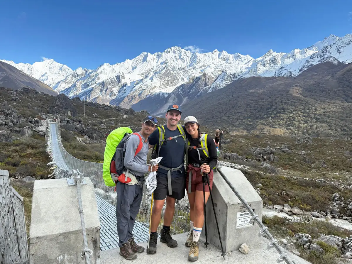 Bridge on Langtang Trail