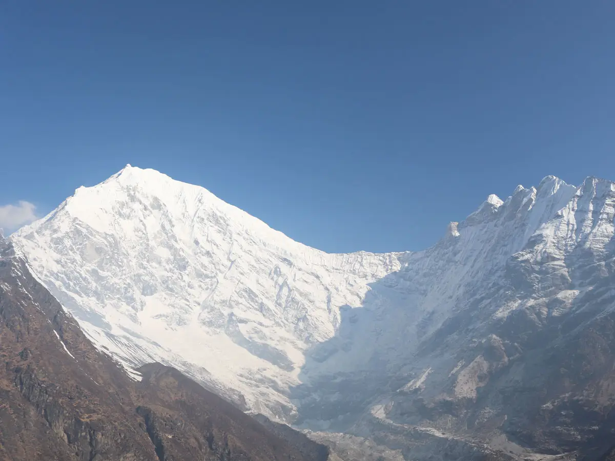 The Langtang Glacier