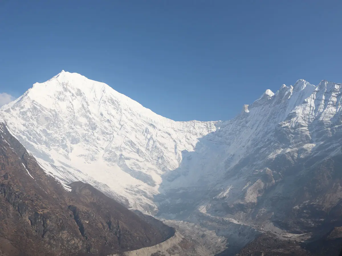The Langtang Glacier