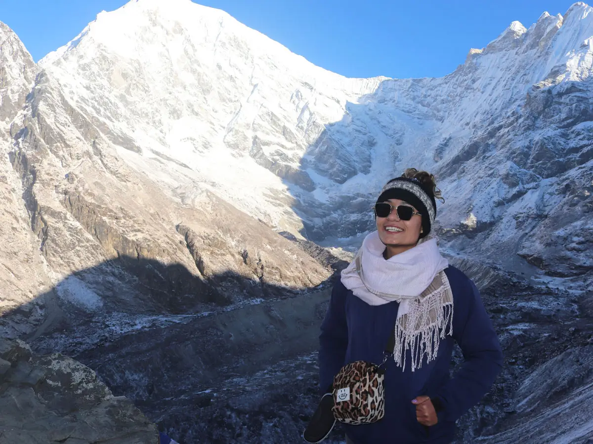 The Langtang Glacier
