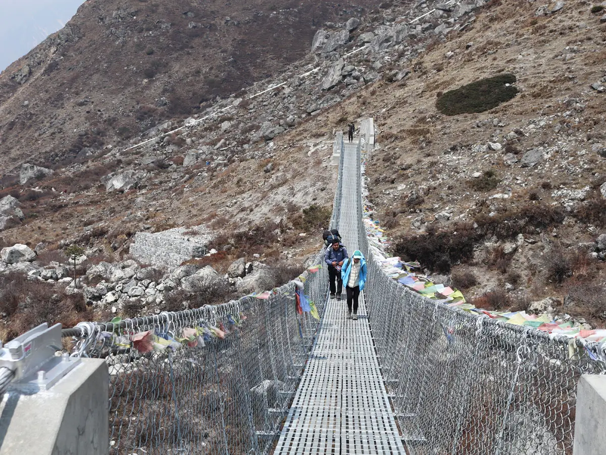 Bridge on Langtang Trail
