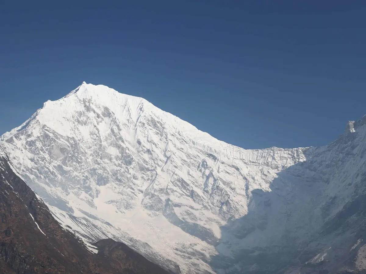 The Langtang Glacier