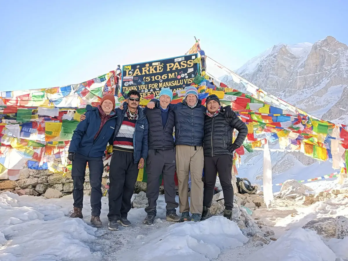 The Larke Pass - top