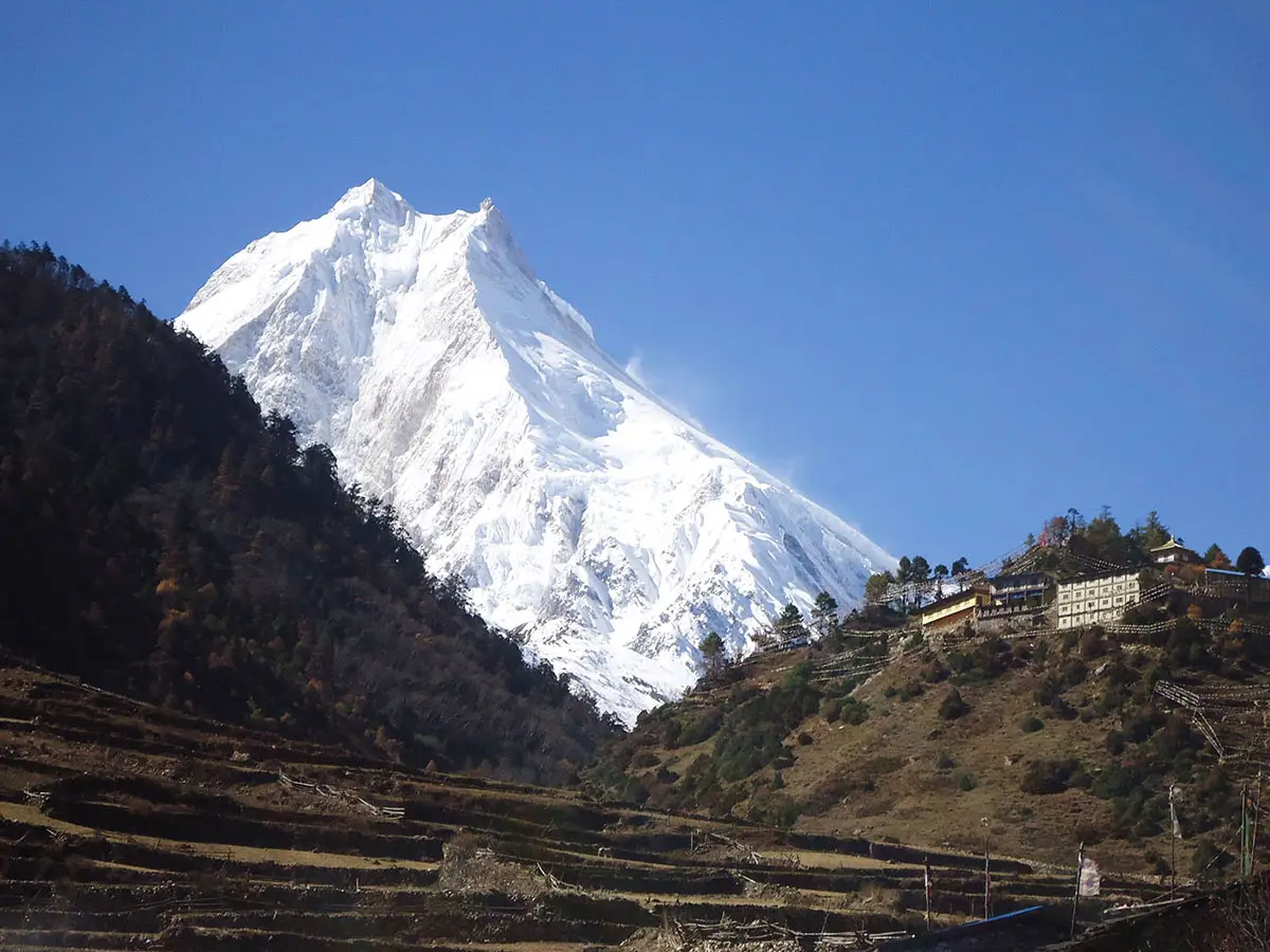 Manaslu Himalaya View