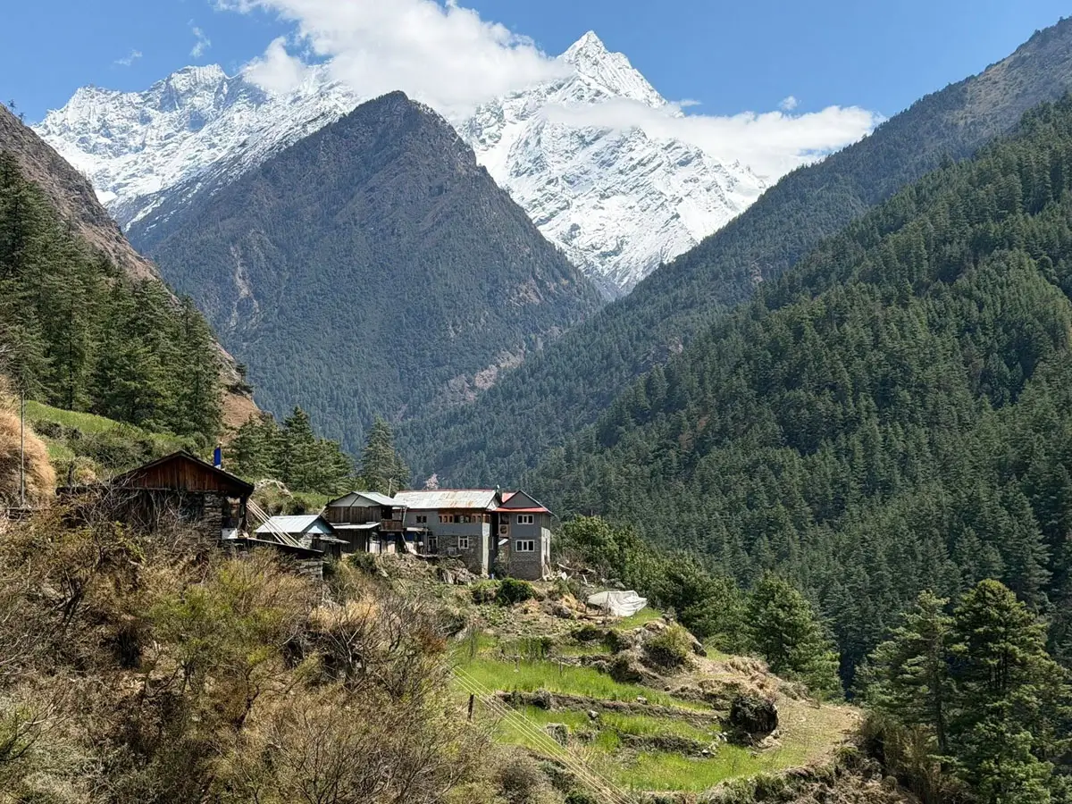 Landcape in Manaslu