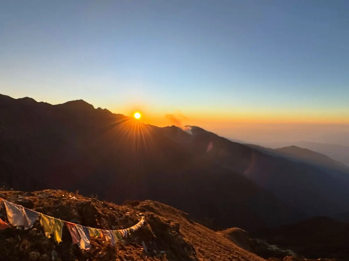 Sunrise view