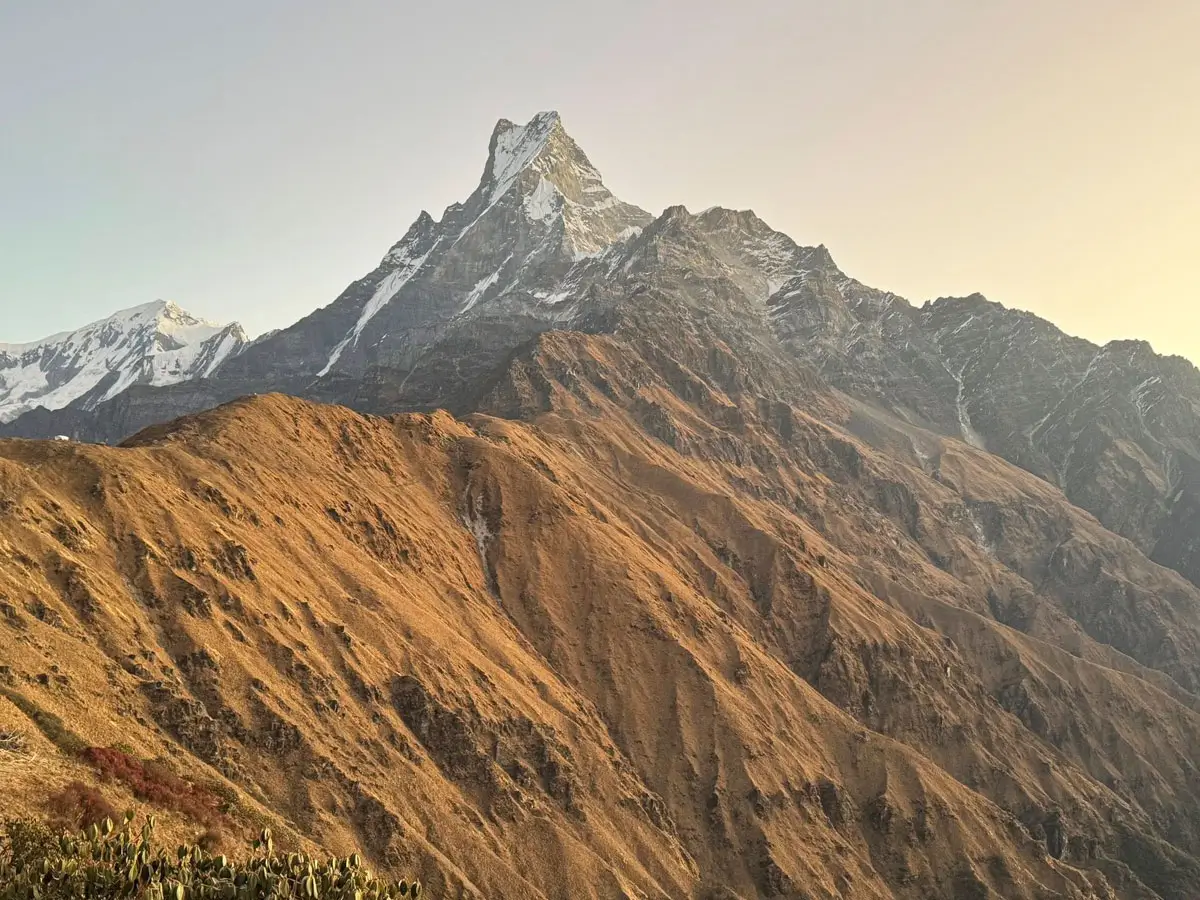 Fishtail View on mardi Himal Trek