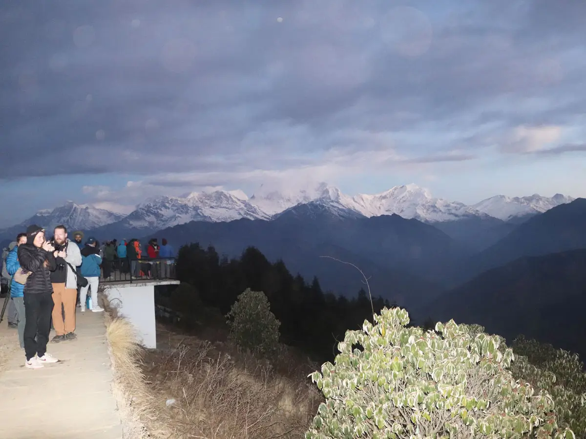 Himalaya view from Poon Hill