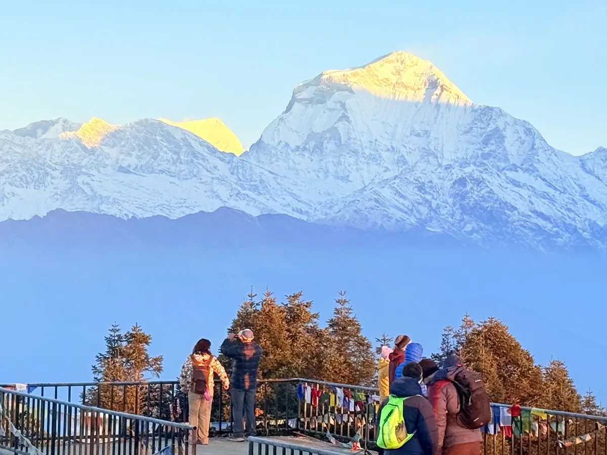 Dhalagiri View from Poon Hill