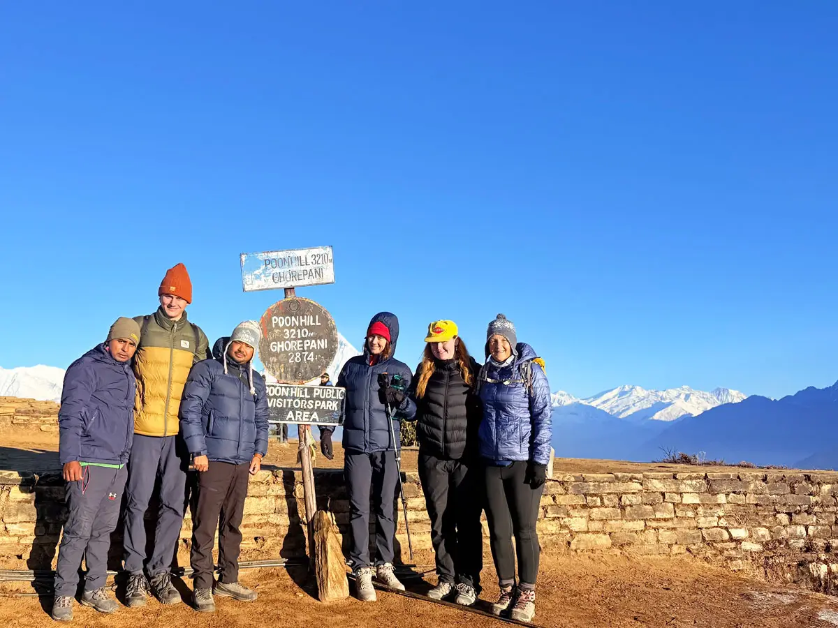 The Poon Hill View Point