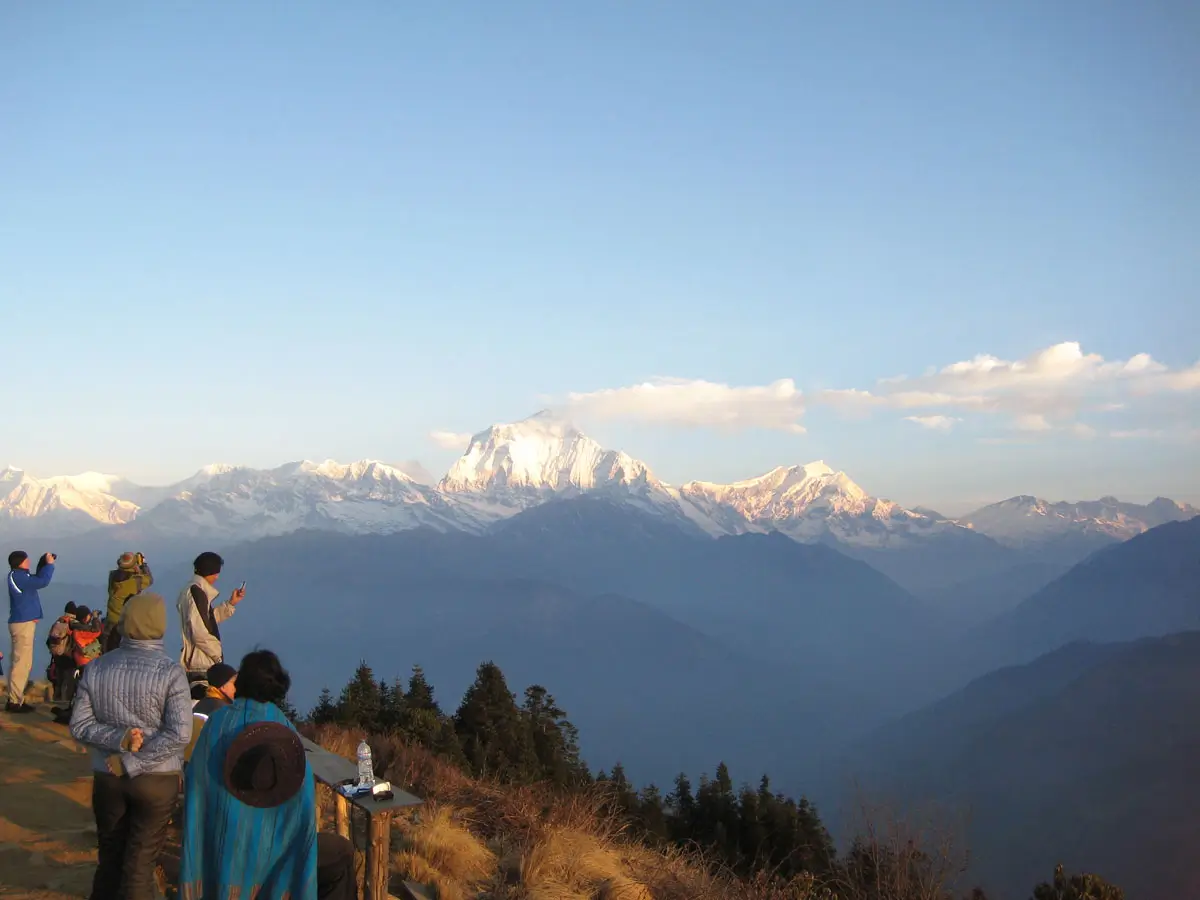 Himalaya view from Poon Hill