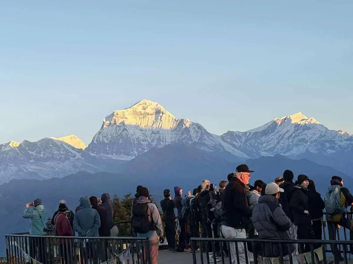 Sunrise from Poon Hill