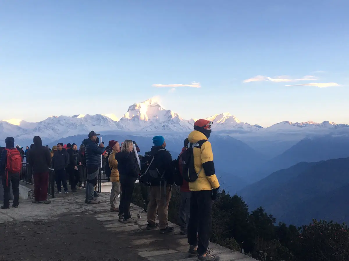 Poon hill in the Morning