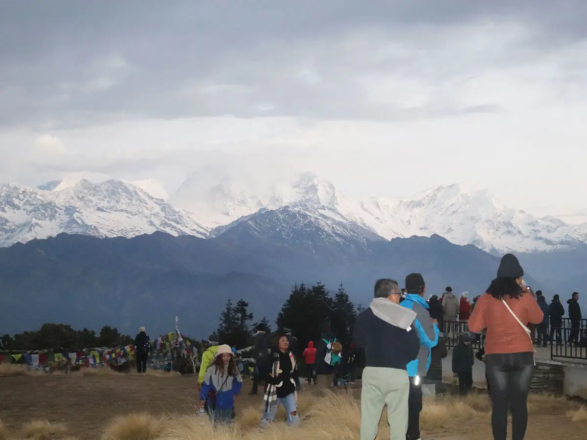 Himalaya view from Poon Hill